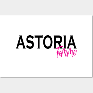 Astoria Femme New York Raised Me Posters and Art